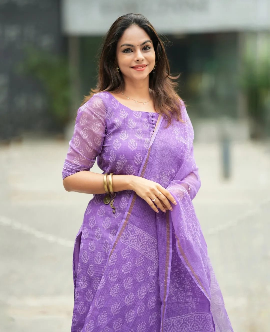 Ready-Made Kota Batik Print Three Piece Set